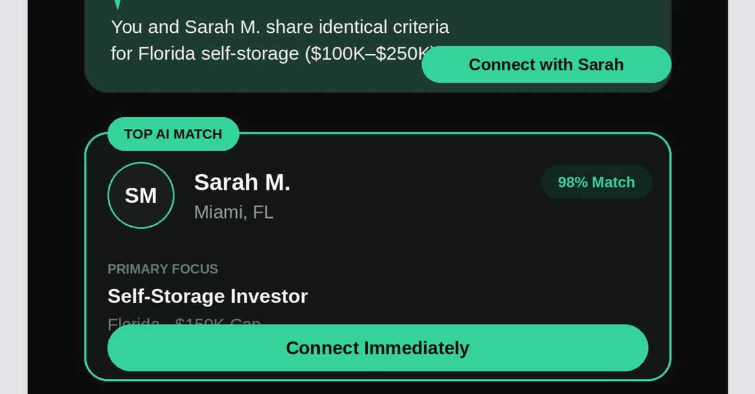 AI-matched co-investors