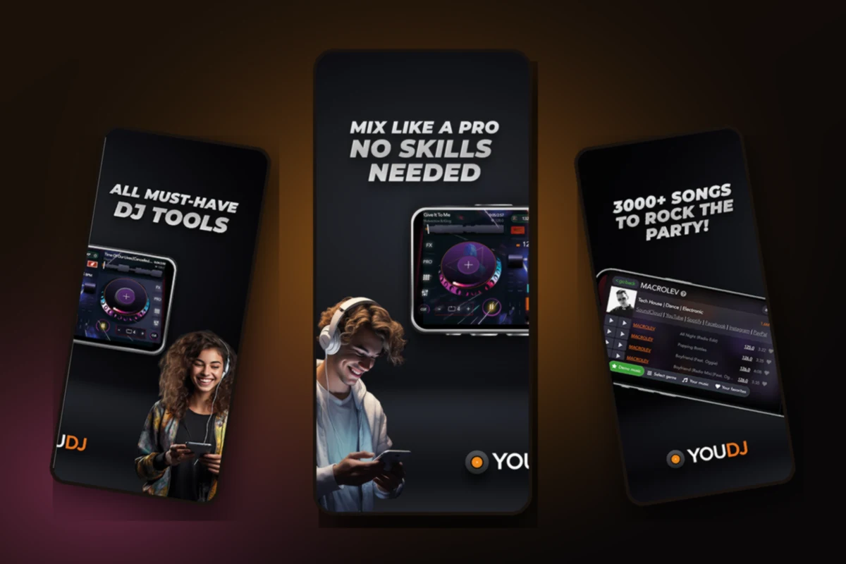 YouDJ Mixer — DJ & Music Mixing App