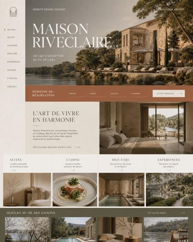 Maison Riveclaire boutique estate