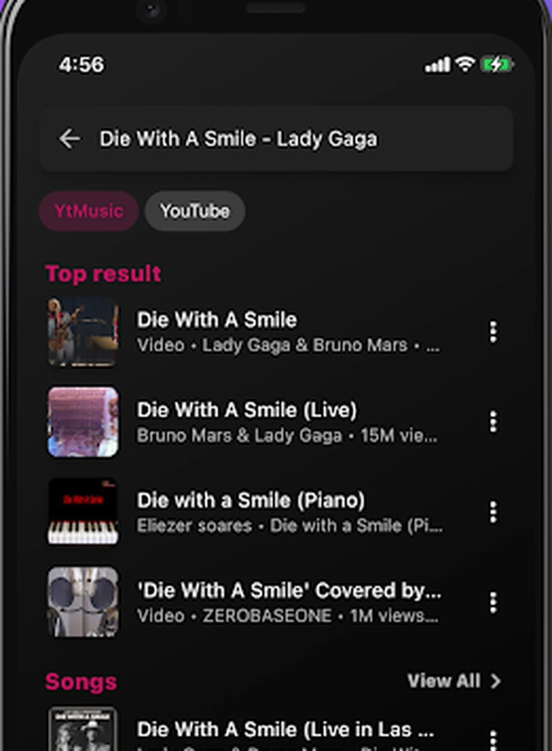 Search that finds the right version